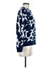 Perfect Moment 100% Cotton Stars Blue Pullover Sweater Size M - photo 4