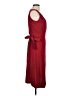 Max Mara Solid Red Burgundy Cocktail Dress Size 8 - photo 4