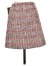 Maje Tweed Red Casual Skirt Size S (estimated) - photo 2