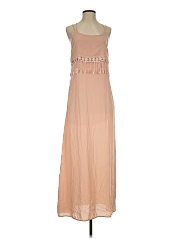 Peach Royal Casual Dress (view 1)