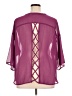 Patchington Purple 3/4 Sleeve Blouse Size XL - photo 2