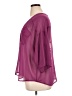 Patchington Purple 3/4 Sleeve Blouse Size XL - photo 5