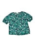 Crewcuts 100% Cotton Green 3/4 Sleeve Blouse Size 4 - 5 - photo 1