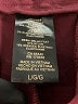 dalia Solid Burgundy Active Pants Size L - photo 8