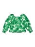 Crewcuts 100% Cotton Green Long Sleeve Blouse Size XS (kids) - photo 2