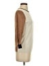 Ann Taylor LOFT Color Block Tan Pullover Sweater Size S - photo 4