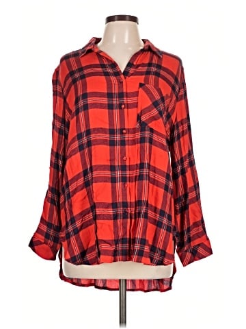 Hester & Orchard 3/4 Sleeve Button-Down Shirt (view 1)