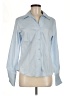 Calvin Klein Blue Long Sleeve Button-Down Shirt Size 6 - photo 1