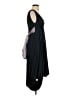 Max Mara 100% Silk Black Blue Cocktail Dress Size S - photo 4