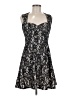 Heart Soul Paisley Black Cocktail Dress Size M - photo 1