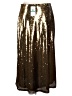 MICHAEL Michael Kors 100% Polyester Metallic Gold Formal Skirt Size L - photo 2