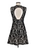 Heart Soul Paisley Black Cocktail Dress Size M - photo 2