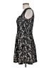 Heart Soul Paisley Black Cocktail Dress Size M - photo 5