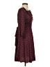 Marc Jacobs 100% Polyester Hearts Burgundy Casual Dress Size 4 - photo 4