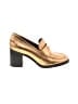 Veronica Beard Gold Heels Size 7 - photo 1