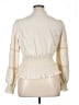 Unbranded 100% Polyester Ivory Long Sleeve Blouse Size 0X - photo 2