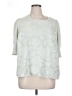 Daniel Rainn 100% Polyester Green 3/4 Sleeve Blouse Size 1X - photo 1