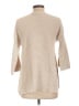 Michael Stars 100% Cotton Ivory Tan Pullover Sweater Size Lg (2) - photo 2