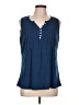 Unbranded Blue Sleeveless Blouse Size L - photo 1