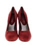 Banana Republic 100% Leather Color Block Red Heels Size 6 1/2 - photo 2