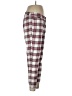 Old Navy Plaid Red Casual Pants Size 10 - photo 4