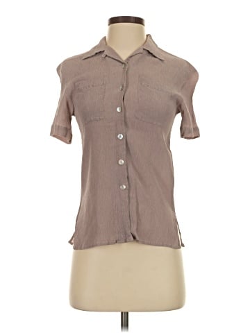 Unbranded Short Sleeve Silk Top (view 1)