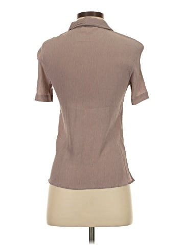 Unbranded Short Sleeve Silk Top (view 2)