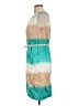 Nine West Color Block Teal Cocktail Dress Size 10 - photo 5