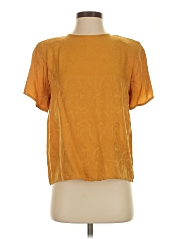 Unbranded Short Sleeve Silk Top (view 1)