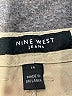 Nine West Solid Green Khaki Shorts Size 14 - photo 3