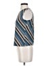 Petite Sophisticate Blue Sleeveless Blouse Size P (petite) - photo 5