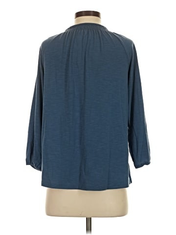L.L.Bean 3/4 Sleeve Blouse (view 2)