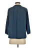 L.L.Bean Blue 3/4 Sleeve Blouse Size XS - photo 2