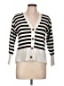T Tahari Silver Cardigan Size L - photo 1