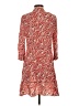 ALLSAINTS Print Orange Casual Dress Size 4 - photo 2