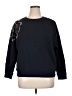 Democracy Paisley Black Sweatshirt Size 1X - photo 1