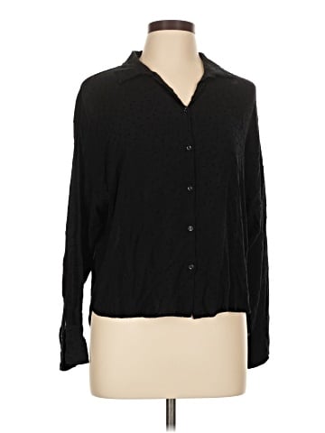 Zara Basic Long Sleeve Blouse (view 1)