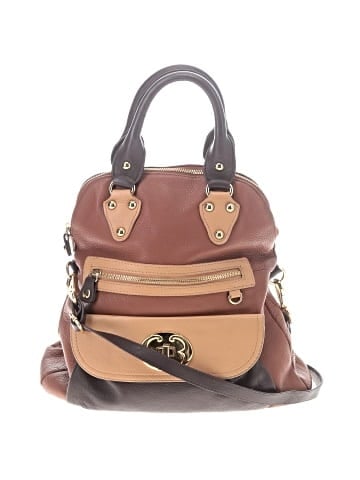 Emma Fox Leather Satchel (view 1)
