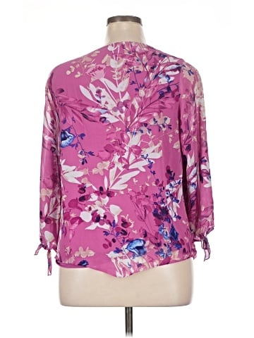 JM Collection 3/4 Sleeve Blouse (view 2)