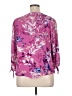 JM Collection 100% Polyester Purple 3/4 Sleeve Blouse Size 1X - photo 2