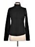 Fabletics Solid Black Track Jacket Size L - photo 1
