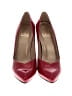 Stuart Weitzman Color Block Red Heels Size 6 1/2 - photo 2
