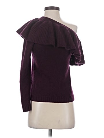Aqua Cashmere Pullover Sweater (view 1)