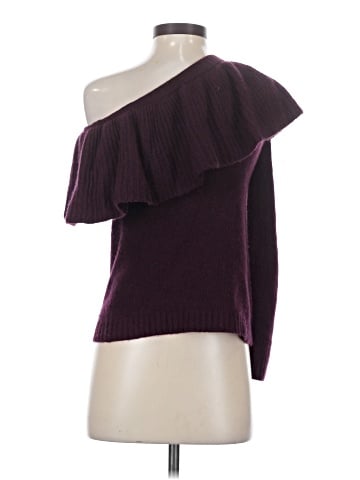 Aqua Cashmere Pullover Sweater (view 2)