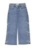 Abercrombie Kids Hearts Blue Jeans Size 11 - 12 - photo 1