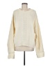 Splendid Solid Ivory Wool Pullover Sweater Size M - photo 1