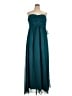 Donna Morgan 100% Polyester Teal Cocktail Dress Size 16W - photo 1