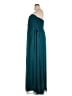 Donna Morgan 100% Polyester Teal Cocktail Dress Size 16W - photo 5