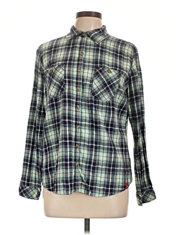 Dickies Long Sleeve Button-Down Shirt (view 1)