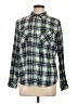 Dickies Plaid Green Long Sleeve Button-Down Shirt Size L - photo 1